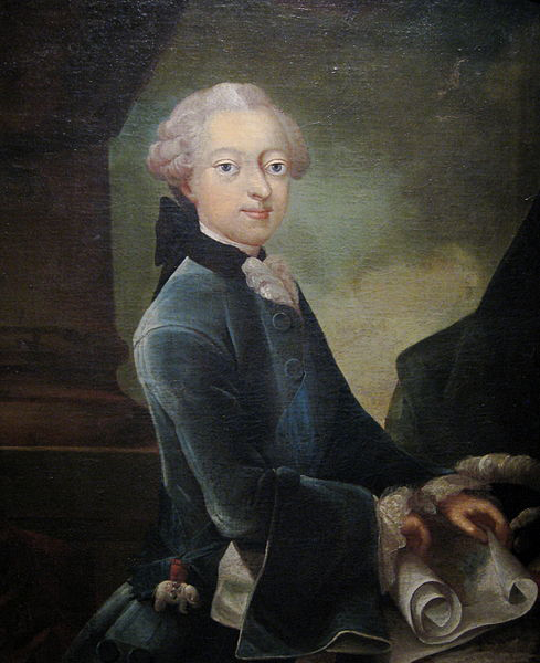 Portrait of Christian VII of Denmark